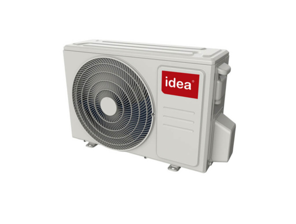 Кондиціонер IDEA MA0 ISR-24HR-MA0-DN1, зовнішній блок зліва. ProClima.com.ua, Мукачево, Закарпаття.